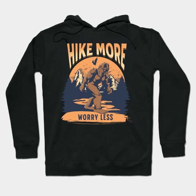 Bigfoot Hike Hoodie by NorseMagic